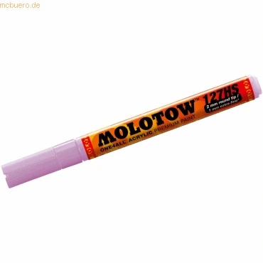 Abbildung von Molotow Permanentmarker One4All 127 HS nachfüllbar 2mm flieder pastell