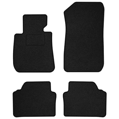 Abbildung von M MOTOS Velours Standard fußmatten für BMW 3er E91 2004 2011 Standard, Gewebt, Schwarz Auto Erleben Sie neuen Fahrkomfort mit einem Satz Ihr