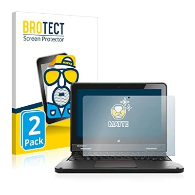 Abbildung von BROTECT Entspiegelungs Schutzfolie für Lenovo ThinkPad Yoga 11e 6.Gen (2 Stück) Matte Displayschutz Folie, Anti Reflex, Fingerprint