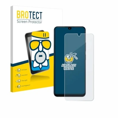 Abbildung von BROTECT Entspiegelungs Schutzglas für Xiaomi Redmi 14C Schutz Folie Panzerfolie Glas Matt [Extrem Kratzfest 9H, Anti Reflex, Fingerprint]