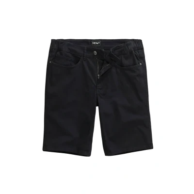 Abbildung von Men Plus Bermuda Teilelastischer BUND Jeans Shorts, Herren, Größe: 58, Black
