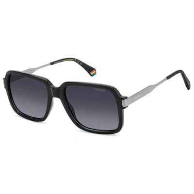 Abbildung von POLAROID Herren PLD 6220/S/X Sonnenbrille, schwarz, 56