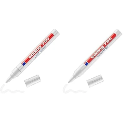 Abbildung von edding Permanentmarker 750 paint marker weiß