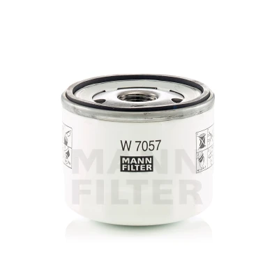 Abbildung von MANN FILTER W 7057 Ölfilter 3/4 16 UNF 1B mit einem Rücklaufsperrventil, Überdruckventil Anschraubfilter FORD: Grand C Max