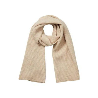 Abbildung von SELECTED FEMME Damen SLFMALINE Knit Scarf NOOS Schal, Beige, ONE Size