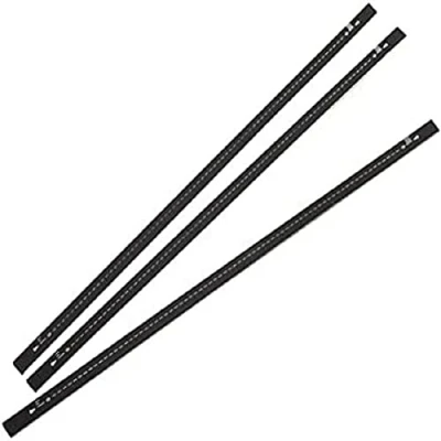 Abbildung von Fellowes Ersatz Schneidestreifen für A4 Rollenschneidegeräte schwarz zuschneidbar Packung mit 3 Stück