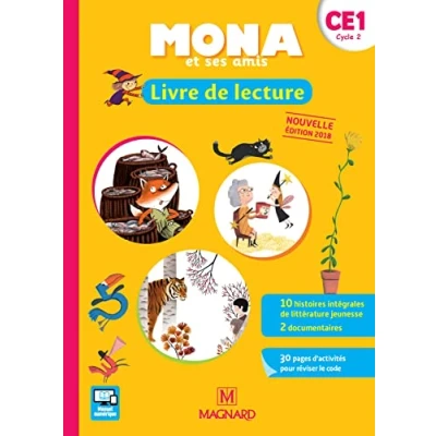Abbildung von Mona et ses amis CE1 (2018) Manuel de l&#039;élève: Livre lecture cycle 2