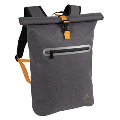 Abbildung von Exacompta 17834E Premium Rucksack Exactive Young mit 15&quot; Laptopfach nahtlos wasserdicht Außentasche ideal für Reisen, Freizeit und Schule grau