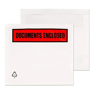 Abbildung von Blake Purely Packaging PDE12 Dokumentenumschlag, bedruckt, A7, 123 x 111 mm, 1000 er Karton