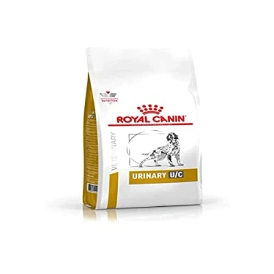 Abbildung von ROYAL CANIN Veterinary Urinary U/C Low 2kg Diät Alleinfuttermittel für ausgewachsene Hunde aller Größen Zur Reduzierung von Uratststeinen Niedriger Proteingehalt
