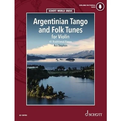 Abbildung von Argentinian Tango and Folk Tunes for Violin: 41 pieces including tangos, milongas, chamames, zambas chacareras. Violine. (Schott World Music)