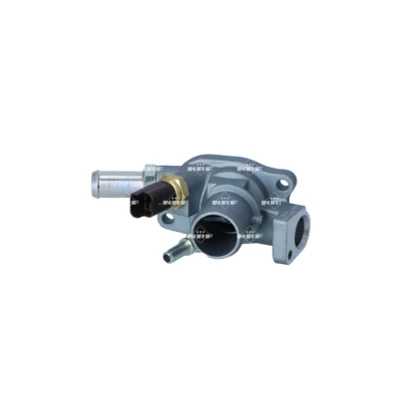 Abbildung von NRF 725034 Kühlwasserthermostat 80 mit Sensor, Dichtring Gehäuse FIAT: BRAVO 2, Punto Evo Schrägheck, III Schrägheck