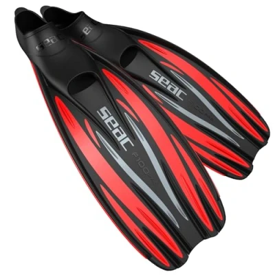 Abbildung von Seac F100 Pro, sehr leichte Taucherflosse mit Fussteil. Ideal fuers Tauchen und Schnorcheln