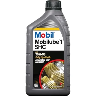 Abbildung von MOBIL SHC 142803 Getriebeöl 75W 90 Vollsynthetiköl 1 RENAULT: TWINGO 2, MEGANE 3 Grandtour, FIAT: Punto II Schrägheck, Evo Schrägheck