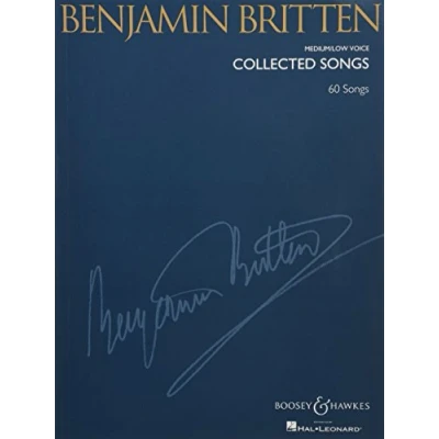 Abbildung von Collected Songs: 60 Songs. mittlere Stimme / tiefe und Klavier. mittel/tief. Klavierauszug.