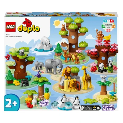 Abbildung von LEGO® Konstruktionsspielsteine Wilde Tiere der Welt (10975), DUPLO, (142 St), Made in Europe