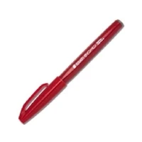 Abbildung von Pentel Brush Pen Rot