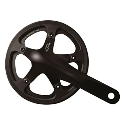 Abbildung von SHIMANO 2092831500 Kettenradgarnitur, Schwarz, 17