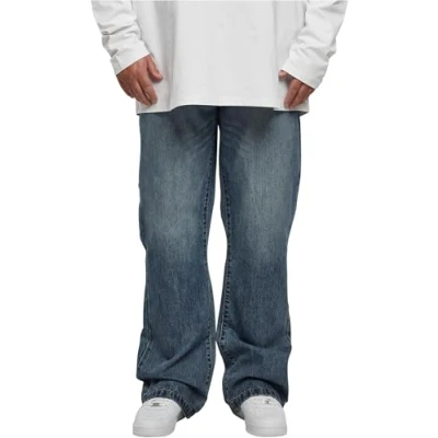 Abbildung von Urban Classics Jeans Relaxed Fit, Herren, Größe: 34, Sand destroyed washed