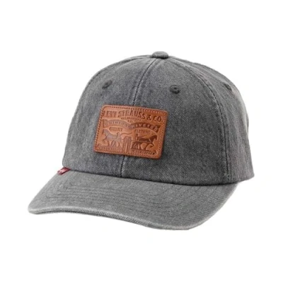Abbildung von Levi&#039;s Relaxed DAD Heritage Unisex Cap, Größe: One Size, Regular grey