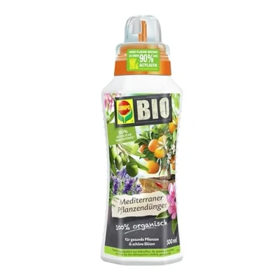 Abbildung von COMPO BIO Mediterraner Pflanzendünger hochwertiger Flüssigdünger speziell für mediterrane Pflanzen 500 ml