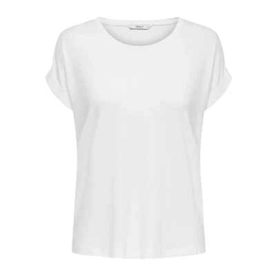 Abbildung von ONLY Moster Oneck NOOS JRS Tshirt basic, Damen, Größe: XS, White