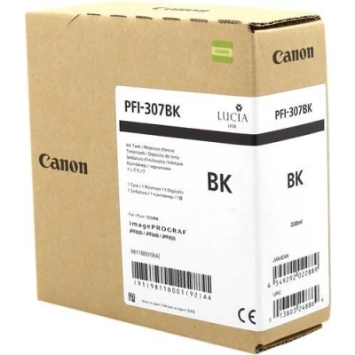 Abbildung von Canon PFI 307BK Schwarz Druckerpatrone