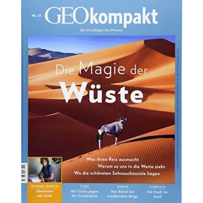 Abbildung von GEOkompakt / 53/2017 Die Magie der Wüste