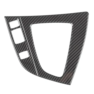 Abbildung von Schalttafelabdeckung Trims Für 1 2 Serie F20 F21 F22 F23 2012 2019 Carbon Fiber Car Center Shift Panel Rahmen Abdeckung Aufkleber Schutz Trim Aufkleber(Style A)