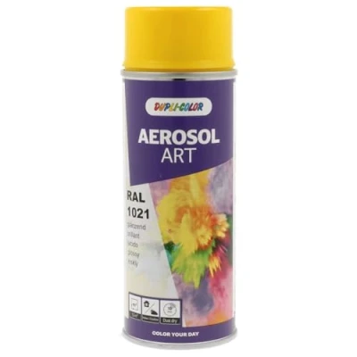 Abbildung von Dupli Color 722493 AEROSOL ART RAL 1021 rapsgelb glänzend 400 ml