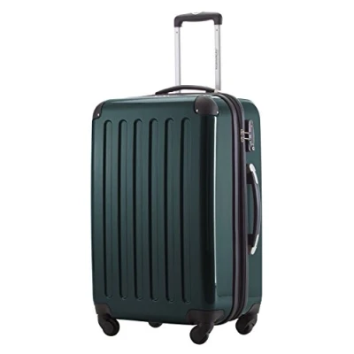 Abbildung von HAUPTSTADTKOFFER Alex Mittelgroßer Hartschalenkoffer, TSA, 4 Rollen, Koffer, Trolley, Rollkoffer, Reisekoffer, Volumenerweiterung, 65 cm, 74 Liter, Waldgrün