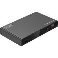Abbildung von DIGITUS DS 55339 HDMI Splitter 1x2 Eingang: 1 Port/Ausgang: 2 Port UHD 8K/60 Hz HDTV: 7680 x 4320p HDCP 2.3 &amp; 2.1 HDR, Deep Color, EDID Umschalter Toslink, Stereo (3,5 mm)