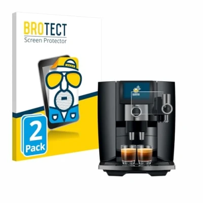 Abbildung von BROTECT Entspiegelungs Schutzfolie für Jura J10 (2 Stück) Matte Displayschutz Folie, Anti Reflex, Fingerprint