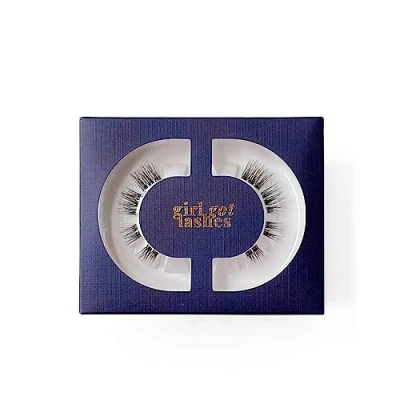Abbildung von GirlGotLashes Mini Box Cat Eye Edition N3 Wimpernextensions für Zuhause 1 Wimpern Paar Fake Lashes mit 5 7 Tagen Halt Vegan Handgemacht