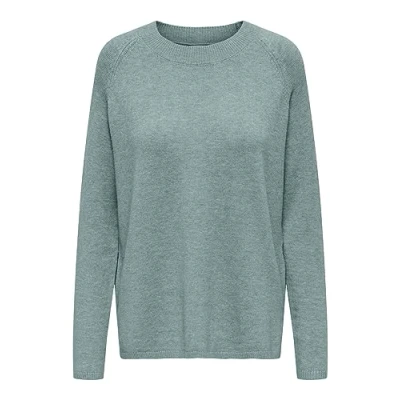 Abbildung von JDY Jdymarco Oneck Split Strickpullover, Damen, Größe: XS, Abyss
