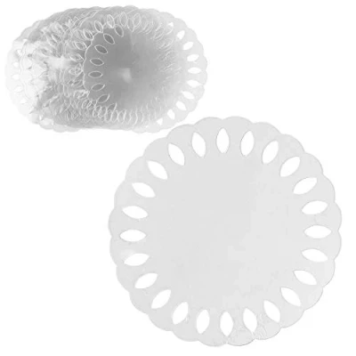 Abbildung von Ideen mit Herz Windradfolien Scheiben transparent Folie Mobile ausgestanzte Motive Loch für Aufhängung 0,5 mm 20 Stück (Kreis Ø 16cm)