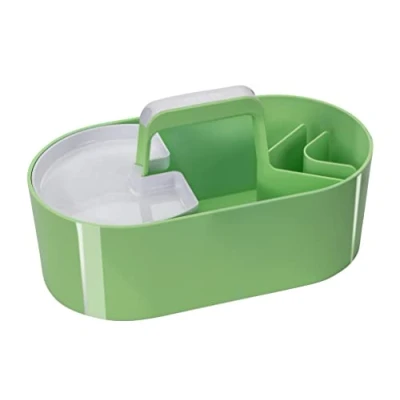Abbildung von HAN Toolbox LOFT mit 4 Fächern, herausnehmbarer Ablageschale und Tragegriff, lime green, 1200 80