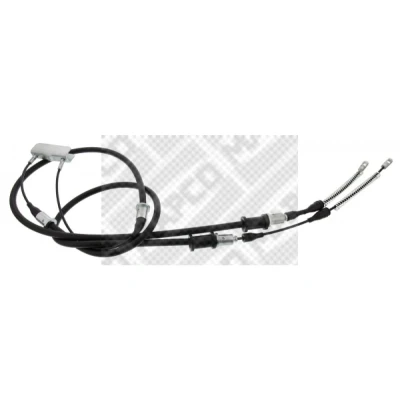 Abbildung von MAPCO 5614 Handbremsseil hinten 2735 Trommelbremse mit Zubehör OPEL: Kadett E CC, Astra F Caravan, Combo B Kastenwagen