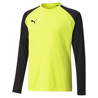 Abbildung von Puma Langarmshirt für Kinder, Größe: 140, Fluo yellow/black/white