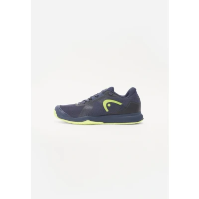 Abbildung von Head Sprint TEAM 4.0 Tennisschuh für Sandplätze, Herren, Größe: 42.5, Navy/lime Textil/synthetik