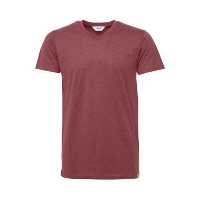 Abbildung von Solid Sdbedo Tshirt basic, Herren, Größe: Large, Wine red m