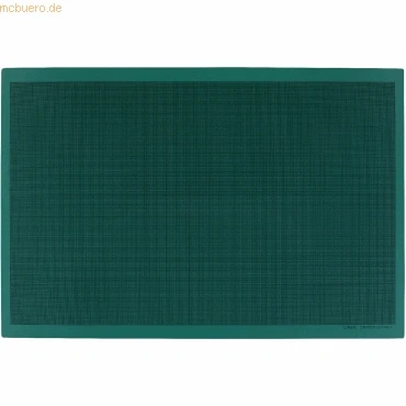 Abbildung von Linex Schneidematte A1 60x90cm, mit mm Raster, selbstheilende Schnittfläche, grün