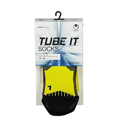 Abbildung von Uhlsport Herren Tube It Socken, limonengelb/Schwarz, 41 44