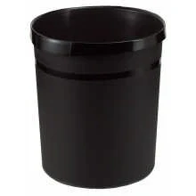 Abbildung von Han Papierkorb 18l Grip (Ø x H) 237mm 350mm Schwarz 1St.