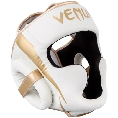 Abbildung von Venum, Elite Boxing Kopfbedeckung, Herren, Einheitsgröße, Weiß/Gold