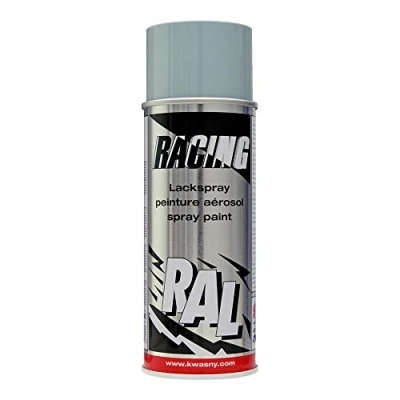 Abbildung von Auto K Sprühlack Racing Lackspray silbergrau RAL 7001 400ml