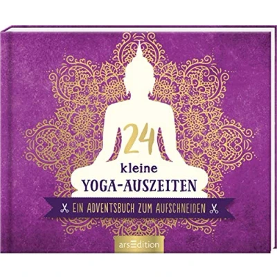 Abbildung von 24 kleine Yoga Auszeiten: Ein Adventsbuch zum Aufschneiden Adventskalender für Fans