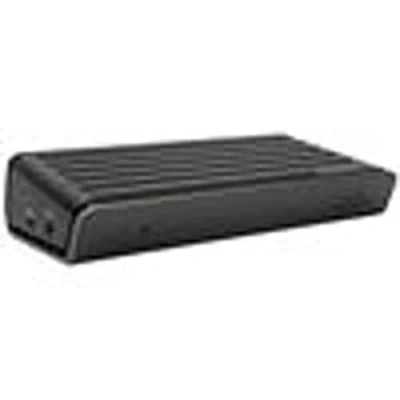 Abbildung von Targus Universal USB C Dual Video 4K Dock mit Strom, Schwarz (DOCK180EUZ) (Renewed)