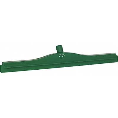 Abbildung von Vikan Squeegee,Ultra Hygiene,Dbl Blade,24&quot;,PP/RB,GN, 7714, Green