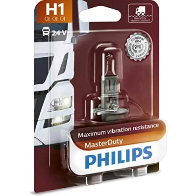 Abbildung von Halogenbirne PHILIPS MASTER DUTY 24V H1 70W